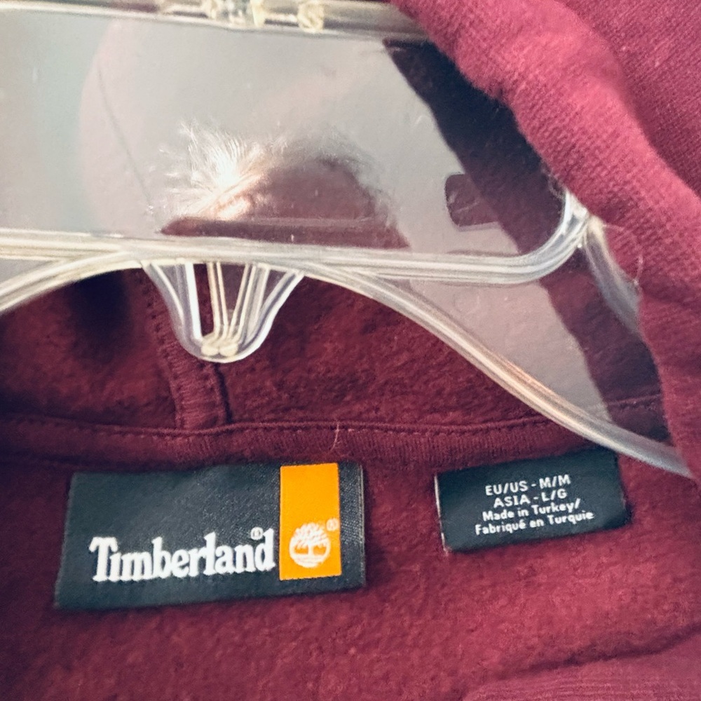 Timberland Burgundy Sweatshirt - Picture 3 of 5